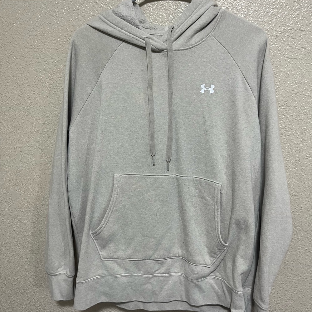 Women's Light Cream Under Armour Hoodie